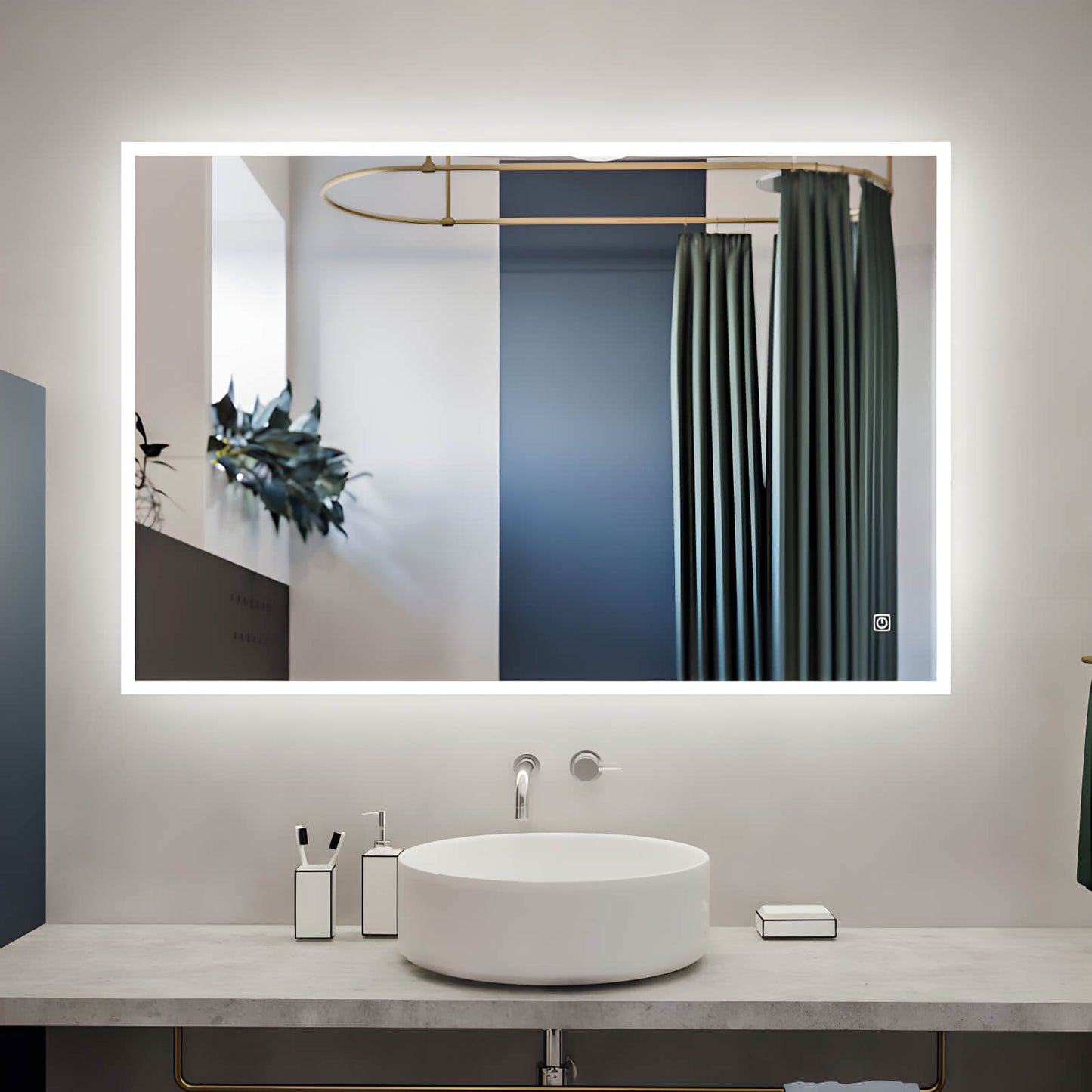 LED Bathroom Mirror 48 x 28 inch